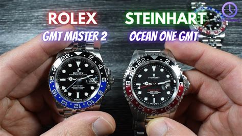 rolex gmt vs steinhart